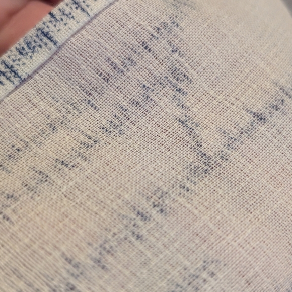 Vintage White & Blue Kimono - Picture 11 of 11